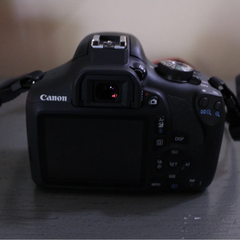 Canon EOS Rebel T7 Digital Camera - Sleek Black